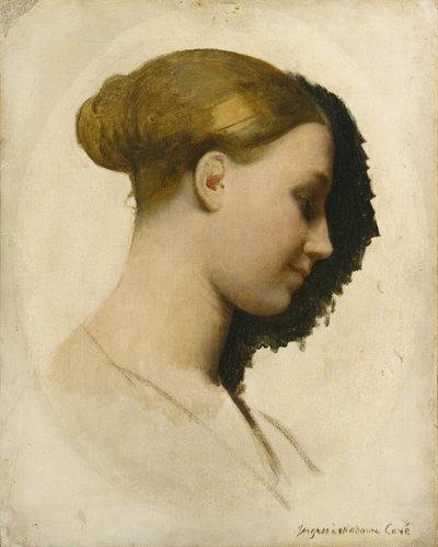 Porträt von Mme Edmond Cavé von Jean Auguste Dominique Ingres